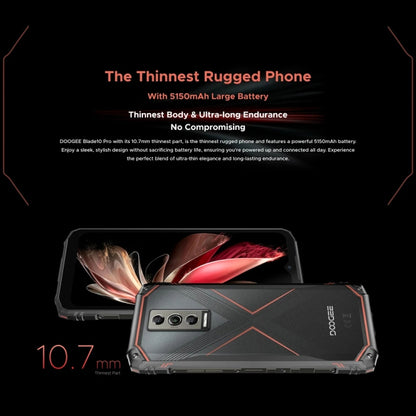 DOOGEE Blade 10 Pro, 6GB+256GB, 6.56 inch Android 14 Spreadtrum T606 Octa Core, Network: 4G, OTG, NFC (Black Silver) - DOOGEE by DOOGEE | Online Shopping South Africa | PMC Jewellery | Buy Now Pay Later Mobicred