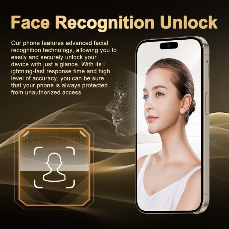 i16 Pro Max / Q5, 2GB+16GB, 6.5 inch Screen, Face Identification, Android 8.1 MTK6580P Quad Core, Network: 3G, Dual SIM, EU Plug (Blue) - free shipping - PMC Jewellery - Order now!