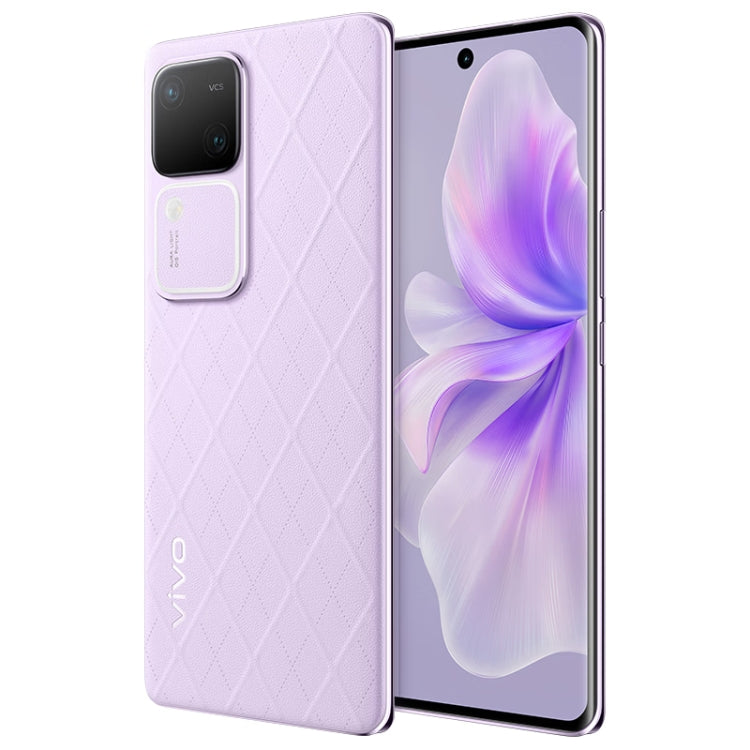 vivo S18, Dual Back Cameras, 12GB+512GB, Face ID Screen Fingerprint Identification, 6.78 inch Android 14.0 OriginOS 4 Snapdragon 7 Gen 3 Octa Core 2.63GHz, OTG, NFC, Network: 5G, Support Google Play (Purple) - vivo by vivo | Online Shopping South Africa | PMC Jewellery | Buy Now Pay Later Mobicred