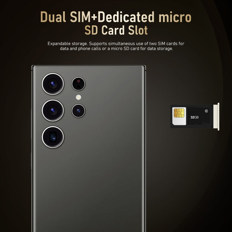 S24 Ultra / M106, 3GB+64GB, Face ID Identification, 6.75 inch Android 8.1 MTK6753 Octa Core, Network: 4G, Dual SIM (Grey) -  by PMC Jewellery | Online Shopping South Africa | PMC Jewellery | Buy Now Pay Later Mobicred