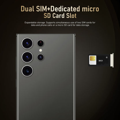 S24 Ultra / M106, 3GB+64GB, Face ID Identification, 6.75 inch Android 8.1 MTK6753 Octa Core, Network: 4G, Dual SIM (Grey) -  by PMC Jewellery | Online Shopping South Africa | PMC Jewellery | Buy Now Pay Later Mobicred