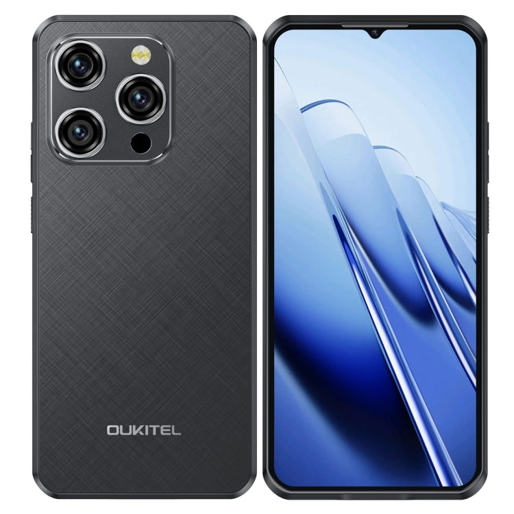 Oukitel WP52 5G Rugged Phone, 4GB+256GB, 6.6 inch Android 14.0 MediaTek Dimensity 6100+ Octa-core, NFC, OTG, Network: 5G (Black) - OUKITEL by OUKITEL | Online Shopping South Africa | PMC Jewellery | Buy Now Pay Later Mobicred