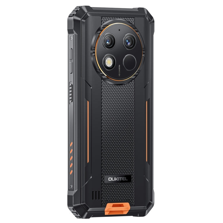 Oukitel WP28 S IP68/IP69K Rugged Phone, 4GB+128GB, Fingerprint, 6.52 inch Unisoc T606 Octa-core, NFC, OTG, Network: 4G (Orange) - OUKITEL by OUKITEL | Online Shopping South Africa | PMC Jewellery | Buy Now Pay Later Mobicred