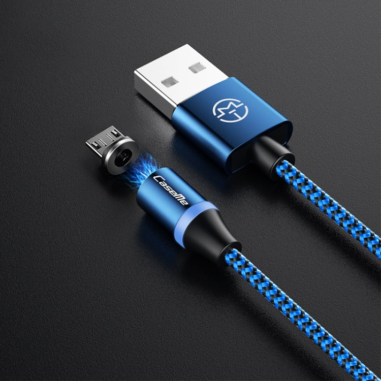 CaseMe Series 2 USB to Micro USB Magnetic Charging Cable, Length: 1m (Dark Blue) - Micro USB Cable by CaseMe | Online Shopping South Africa | PMC Jewellery | Buy Now Pay Later Mobicred