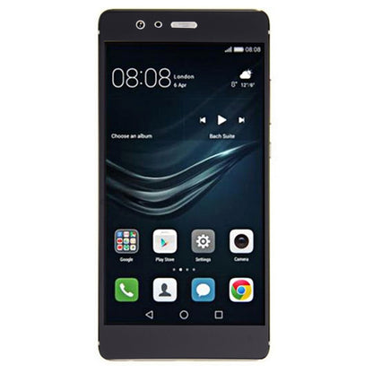 For Huawei  P9 0.26mm 9H Surface Hardness Explosion-proof Silk-screen Tempered Glass Full Screen Film (Black) - Huawei Tempered Glass by PMC Jewellery | Online Shopping South Africa | PMC Jewellery