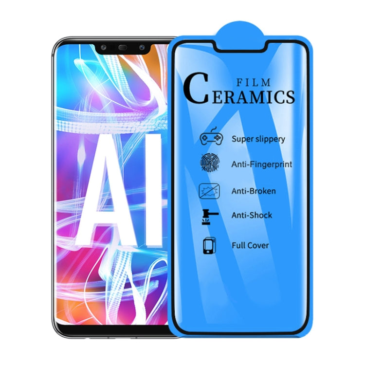 2.5D Full Glue Full Cover Ceramics Film for Huawei Mate 20 Lite - Huawei Tempered Glass by PMC Jewellery | Online Shopping South Africa | PMC Jewellery