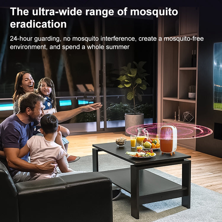 WT-M2 ABS+Leather Retro Mosquito Killer (Orange) - Repellents by PMC TechLife | Online Shopping South Africa | PMC TechLife | Buy Now Pay Later Mobicred