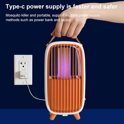 WT-M2 ABS+Leather Retro Mosquito Killer (Orange) - Repellents by PMC Jewellery | Online Shopping South Africa | PMC Jewellery | Buy Now Pay Later Mobicred