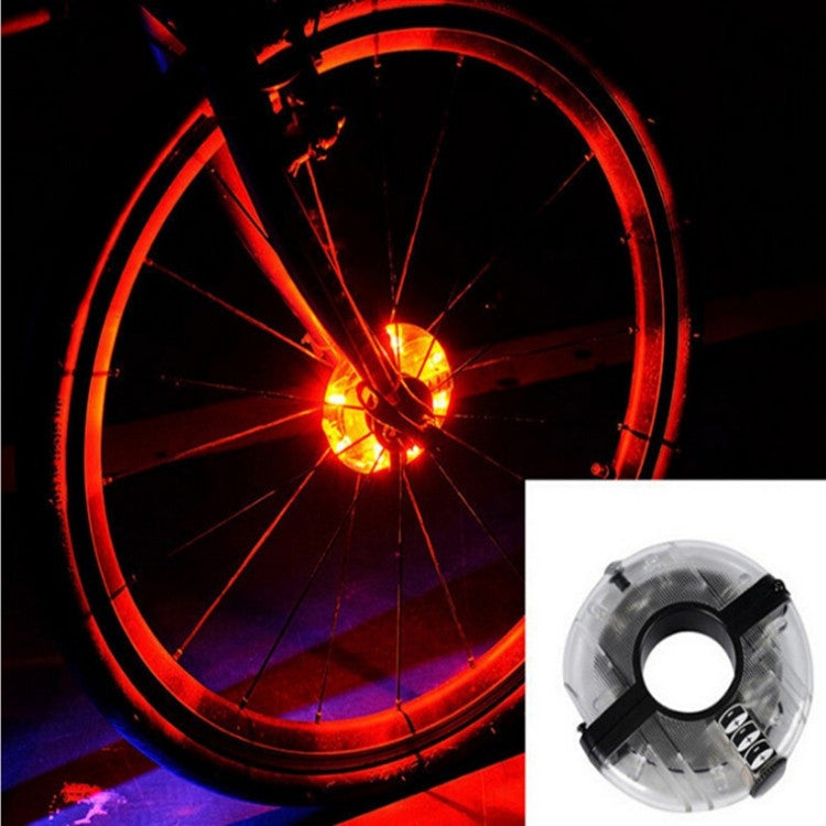 A108 Bicycle Decor Water-resistant Flower Drum Lamp Dazzle Warning Lamp, Size: 9.5*1.7cm - Decorative Lights by PMC TechLife | Online Shopping South Africa | PMC TechLife | Buy Now Pay Later Mobicred