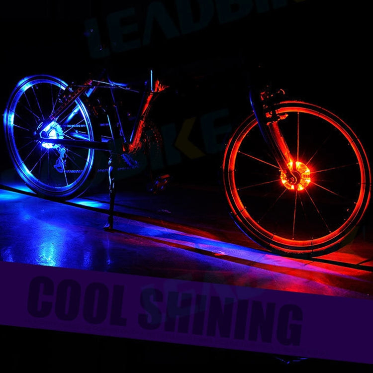 A108 Bicycle Decor Water-resistant Flower Drum Lamp Dazzle Warning Lamp, Size: 9.5*1.7cm - Decorative Lights by PMC TechLife | Online Shopping South Africa | PMC TechLife | Buy Now Pay Later Mobicred
