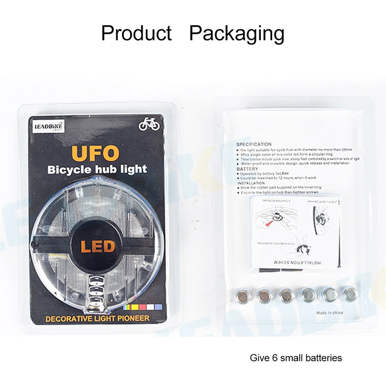 A108 Bicycle Decor Water-resistant Flower Drum Lamp Dazzle Warning Lamp, Size: 9.5*1.7cm - Decorative Lights by PMC TechLife | Online Shopping South Africa | PMC TechLife | Buy Now Pay Later Mobicred