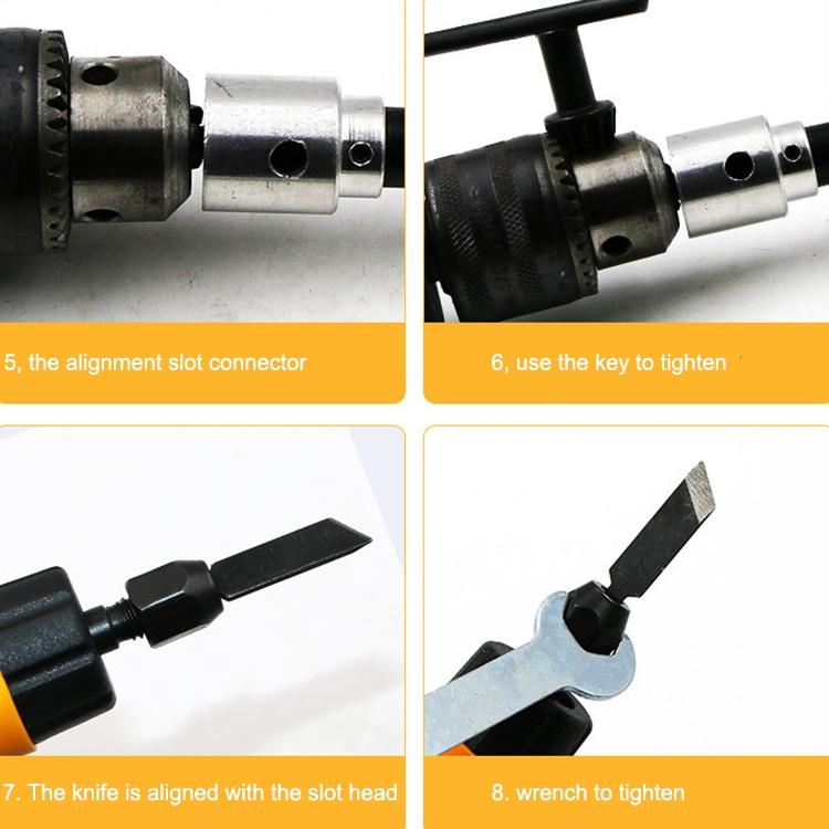 Electric Carving Knife Woodwork Tools Graver with Carving Knives & Spanner - Burin &Cutting Knife by PMC TechLife | Online Shopping South Africa | PMC TechLife | Buy Now Pay Later Mobicred