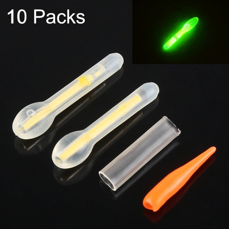 10 Packs Bulb Shape Luminous Float Night Fishing Light Stick, Visibility: 30m, Size: 3.0 x 25mm - free shipping - PMC TechLife - Order now!