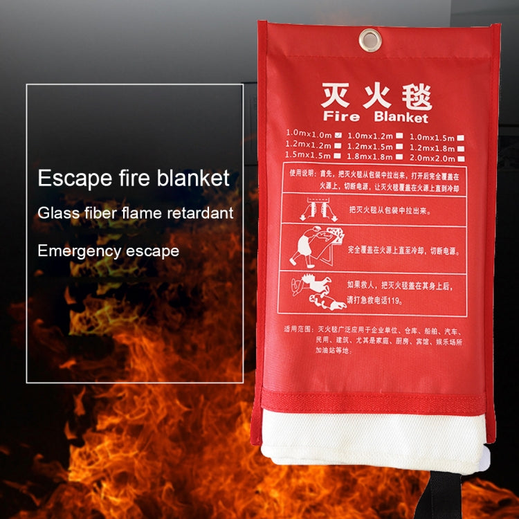Emergency Survival Fire Blanket Shelter Safety Protector Extinguishers Tent, Size: 1.5��1.5m - Others by PMC TechLife | Online Shopping South Africa | PMC TechLife | Buy Now Pay Later Mobicred