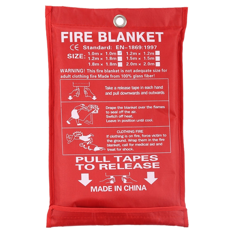 Emergency Survival Fire Blanket Shelter Safety Protector Extinguishers Tent, Size: 1.8×1.8m - Others by PMC Jewellery | Online Shopping South Africa | PMC Jewellery | Buy Now Pay Later Mobicred