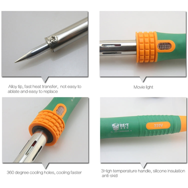 BEST 40W Heating Repair Tool Hot Welding Iron Electric Soldering Iron (Voltage 220V) - Electric Soldering Iron by BEST | Online Shopping South Africa | PMC TechLife | Buy Now Pay Later Mobicred