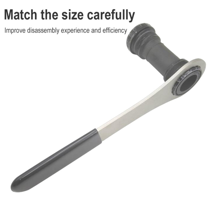 BIKERSAY BB405-16 Bicycle Repair Tools Multi-function Wrench Tool Stainless Steel Axis Spanner - Maintenance tools by BIKERSAY | Online Shopping South Africa | PMc TechLife | Buy Now Pay Later Mobicred