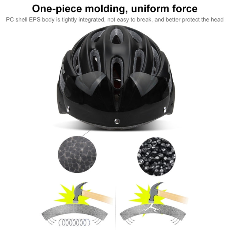 GUB K80 Plus Bike Helmet With Visor And Goggles(Fluorescent Green) - free shipping - PMC TechLife - Order now!