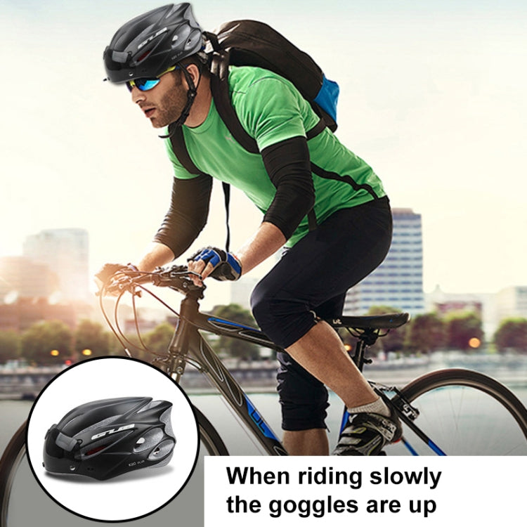GUB K80 Plus Bike Helmet With Visor And Goggles(Fluorescent Green) - free shipping - PMC TechLife - Order now!