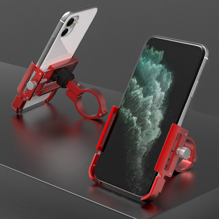 GUB P30 Aluminum Bike Phone Holder(Black) - Holders by GUB | Online Shopping South Africa | PMC TechLife | Buy Now Pay Later Mobicred