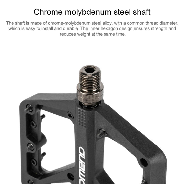 PROMEND PD-M42 1 Pair Mountain Bicycle Nylon High-speed Bearing Pedals(Grey) - Pedals by PROMEND | Online Shopping South Africa | PMc TechLife | Buy Now Pay Later Mobicred