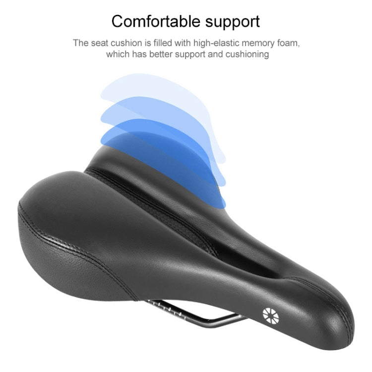 PROMEND SD-3301URN Hollow Breathable Memory Foam Bicycle Saddle - Bicycle Saddle by PROMEND | Online Shopping South Africa | PMc TechLife | Buy Now Pay Later Mobicred