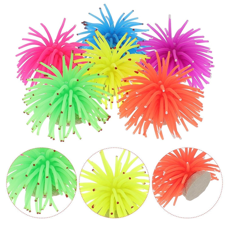Aquarium Articles Decoration TPR Simulation Sea Urchin Ball Coral with Point, Size: M, Diameter: 10cm(Orange) - free shipping - PMc TechLife - Order now!
