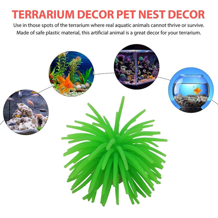 Aquarium Articles Decoration TPR Simulation Sea Urchin Ball Coral, Size: M, Diameter: 10cm(Pink) - free shipping - PMc TechLife - Order now!
