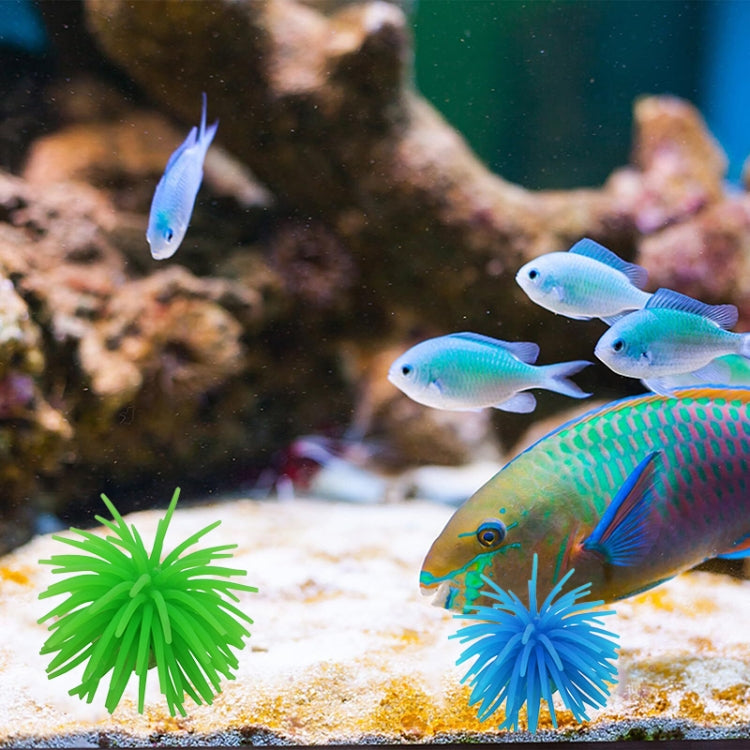 Aquarium Articles Decoration TPR Simulation Sea Urchin Ball Coral, Size: M, Diameter: 10cm(Purple) - free shipping - PMc TechLife - Order now!