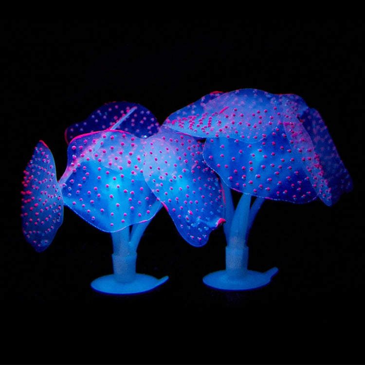 Aquarium Articles Decoration Silicone Simulation Fluorescent Sucker Jellyfish, Size: 10*10*9cm(Pink) - free shipping - PMc TechLife - Order now!