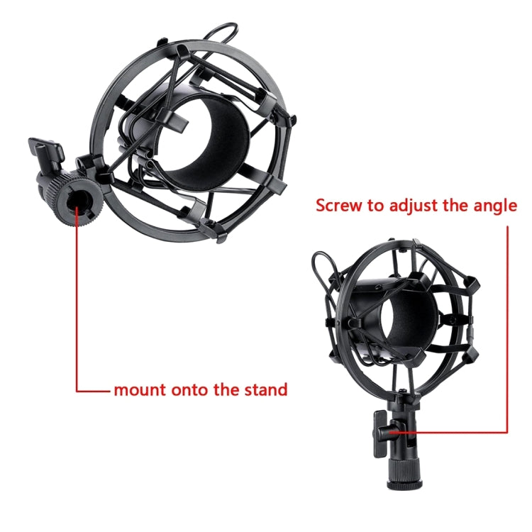 FIFINE F-700 Professional Condenser Sound Recording Microphone with Shock Mount for Studio Radio Broadcasting & Live Boardcast, 3.5mm Earphone Port, Cable Length: 2.5m(Black) - Microphone by PMC TechLife | Online Shopping South Africa | PMC TechLife | Buy Now Pay Later Mobicred