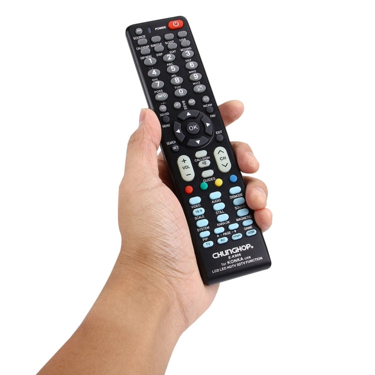 CHUNGHOP E-K906 Universal Remote Controller for KONKA LED TV / LCD TV / HDTV / 3DTV - TV by CHUNGHOP | Online Shopping South Africa | PMc TechLife | Buy Now Pay Later Mobicred