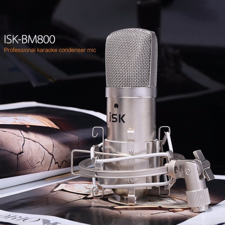 ISK BM-800 Sound Recording Microphone Condenser Mic for Studio and Broadcasting - Microphone by PMC Jewellery | Online Shopping South Africa | PMC Jewellery | Buy Now Pay Later Mobicred