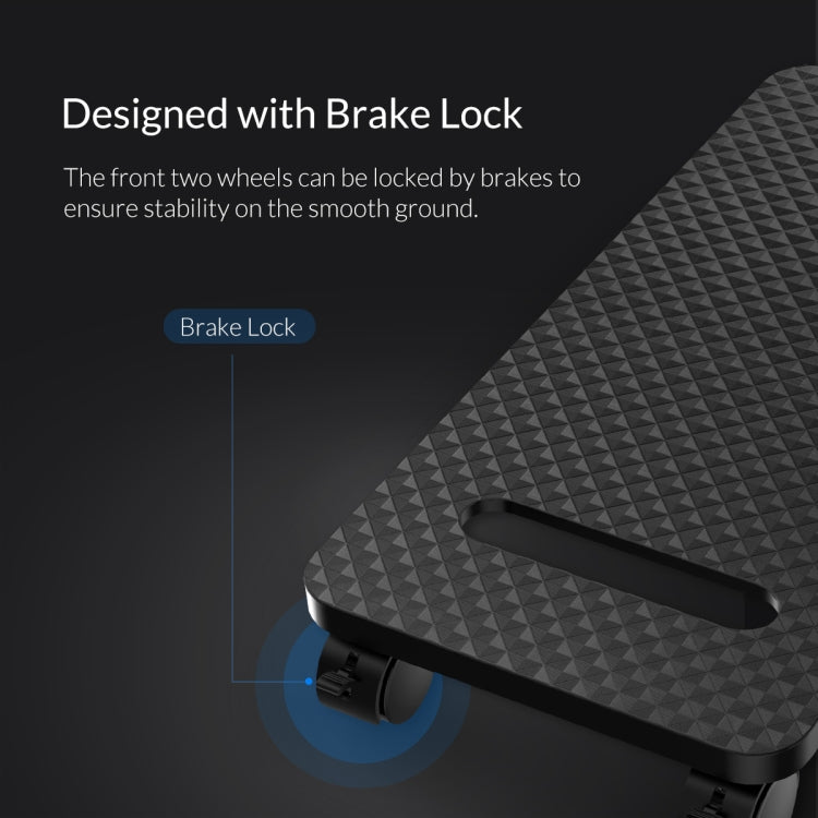 ORICO CPB1-BK-BP Computer Host Bracket with Wheels - free shipping - PMC Jewellery - Order now!