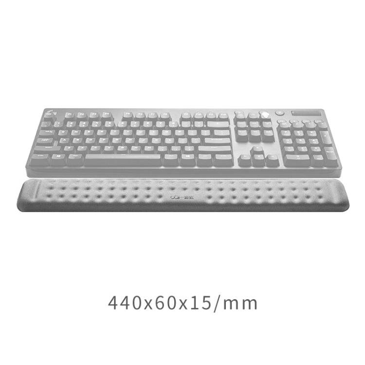 Mechanical Keyboard Wrist Rest Memory Foam Mouse Pad, Size : L (Grey) - Mouse Pads by PMC TechLife | Online Shopping South Africa | PMC TechLife | Buy Now Pay Later Mobicred
