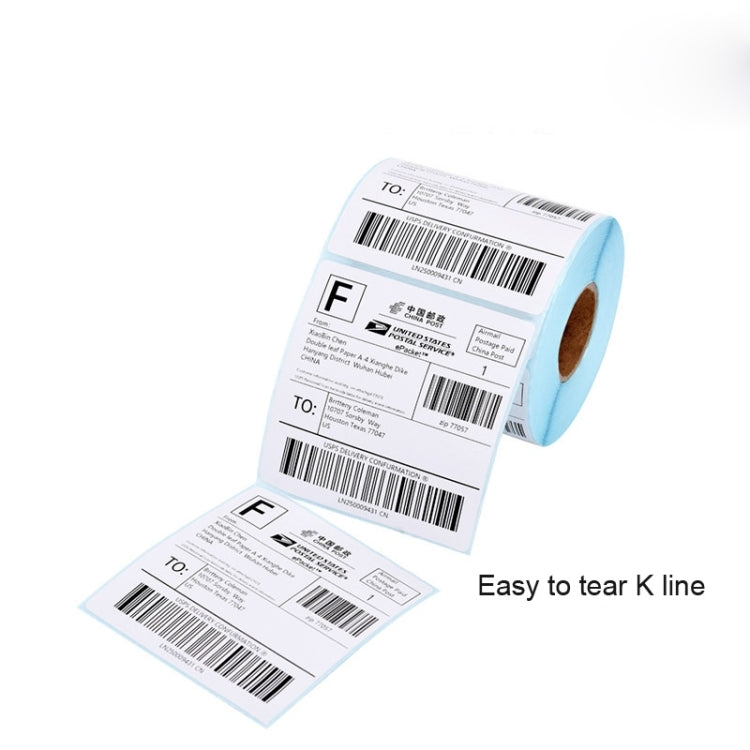 10 PCS 40x20x1500 Self-adhesive Thermal Barcode Label Paper - Printing Paper by PMC Jewellery | Online Shopping South Africa | PMC Jewellery | Buy Now Pay Later Mobicred