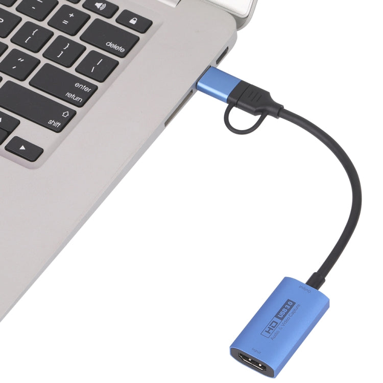 Z29C HDMI/F Female to USB-C / Type-C+USB 3.0/M Male HD Video Capture Card - Video Capture Solutions by PMC Jewellery | Online Shopping South Africa | PMC Jewellery | Buy Now Pay Later Mobicred