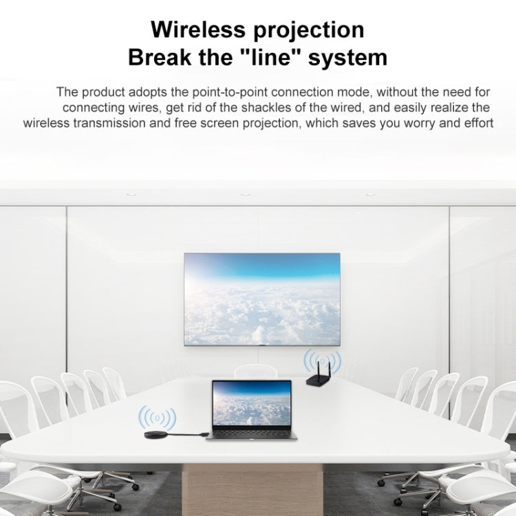 Measy A20W Wireless Receiver, Transmission Distance: 50m - Set Top Box & Accessories by Measy | Online Shopping South Africa | PMC Jewellery | Buy Now Pay Later Mobicred