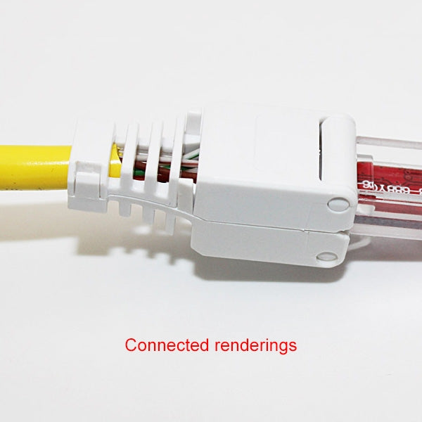 Tool-free Crimping RJ-45 Connector Modular Plug, Short Version UTP Cat6 - Lan Cable and Tools by PMC TechLife | Online Shopping South Africa | PMC TechLife