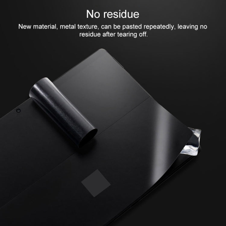 Tablet PC Shell Protective Back Film Sticker for Microsoft Surface Pro X (Black) - Screen & Keyboard Cover by PMC TechLife | Online Shopping South Africa | PMC TechLife | Buy Now Pay Later Mobicred