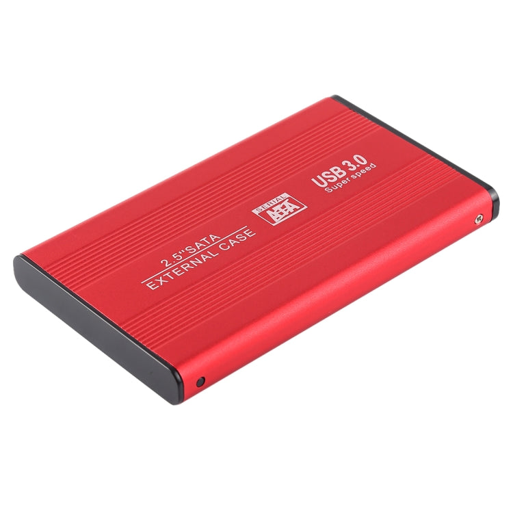 Richwell SATA R2-SATA-500GB 500GB 2.5 inch USB3.0 Super Speed Interface Mobile Hard Disk Drive(Red) - free shipping - PMC Jewellery - Order now!