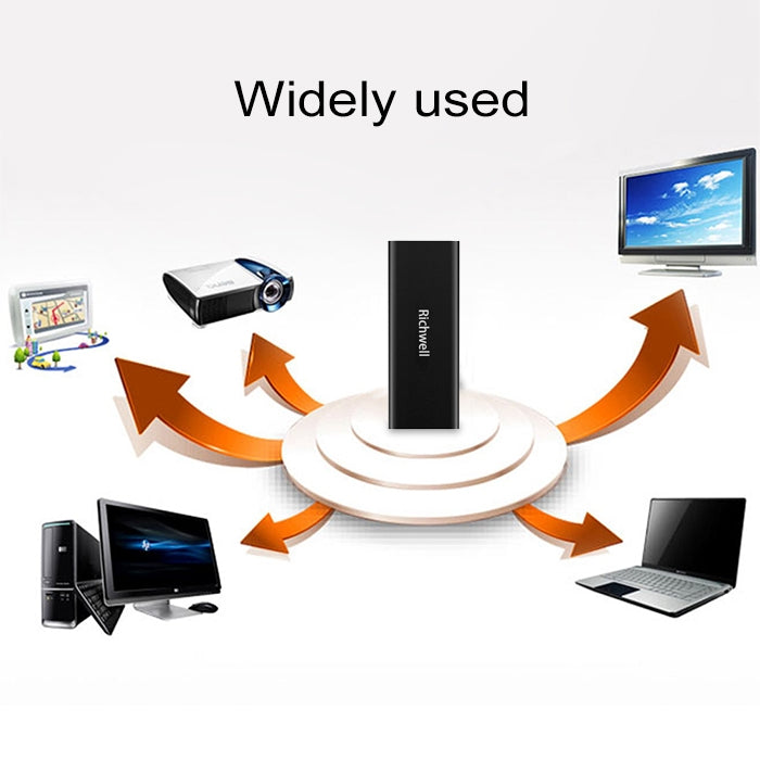 Richwell SSD R280-SSD-120GB 120GB Mobile Hard Disk Drive for Desktop PC(Black) - free shipping - PMC Jewellery - Order now!