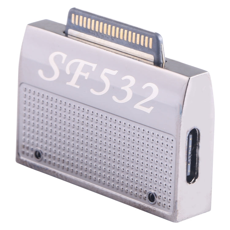 SF532 For Microsoft Surface 40 Pin to USB3.1 / Type-C Female Adapter Extended Dock - For Microsoft by PMC TechLife | Online Shopping South Africa | PMC TechLife