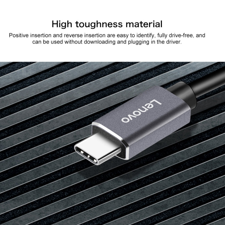 Lenovo F1-C08 8 In 1 Type-C / USB-C to HDMI Multi-function Converter Hub - free shipping - PMC Jewellery - Order now!