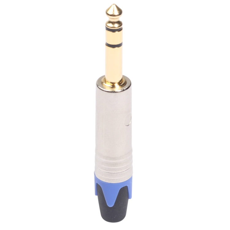 10 PCS TC203N 6.35mm Gold-plated Audio Stereo Connector Welding Plug - free shipping - PMC Jewellery - Order now!