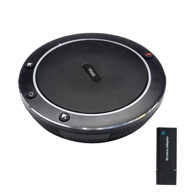 YANS YS-M86 Video Conference Wireless Omnidirectional Microphone(Black) - Microphone by PMC TechLife | Online Shopping South Africa | PMC TechLife | Buy Now Pay Later Mobicred