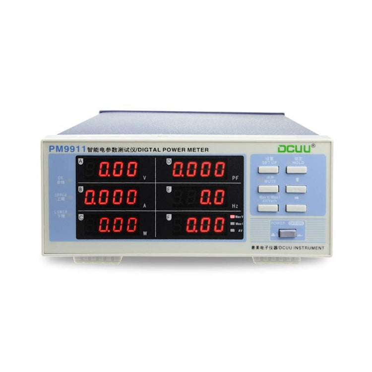 DCUU PM9911 Intelligent Electrical Parameters Measuring Instrument(EU Plug) - Current & Voltage Tester by PMC TechLife | Online Shopping South Africa | PMC TechLife | Buy Now Pay Later Mobicred