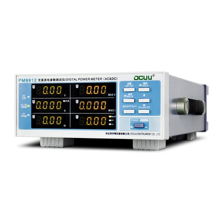 DCUU PM9912 Intelligent Electrical Parameters Measuring Instrument(EU Plug) - Current & Voltage Tester by PMC TechLife | Online Shopping South Africa | PMC TechLife | Buy Now Pay Later Mobicred