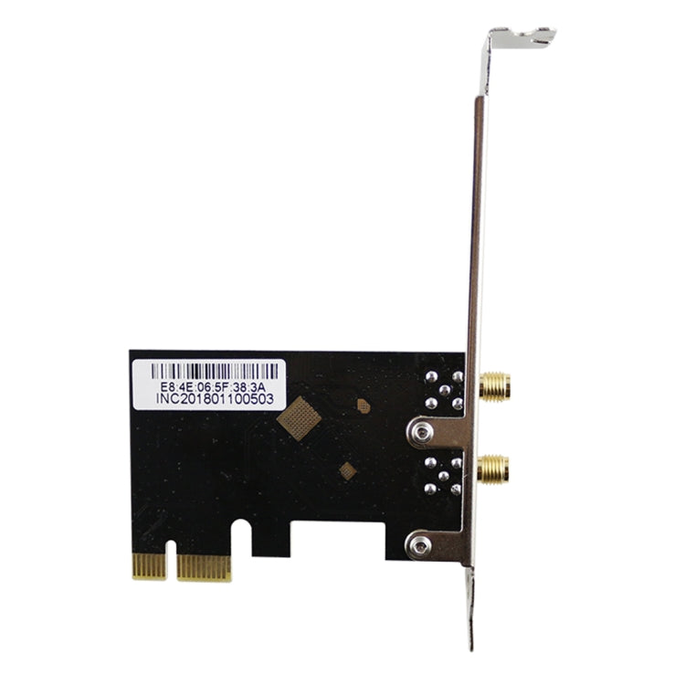 EDUP EP-9607 1200Mbps Dual-Band PCI-E Express Wireless Adapter Network Card with 2 x 6dBi Antennas - free shipping - PMC Jewellery - Order now!