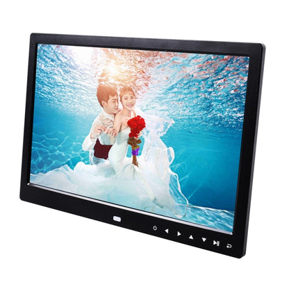 13.0 inch LED Display Digital Photo Frame with Holder / Remote Control, Allwinner, Support USB / SD Card Input / OTG (Black) - 11-15 inch by PMC Jewellery | Online Shopping South Africa | PMC Jewellery | Buy Now Pay Later Mobicred